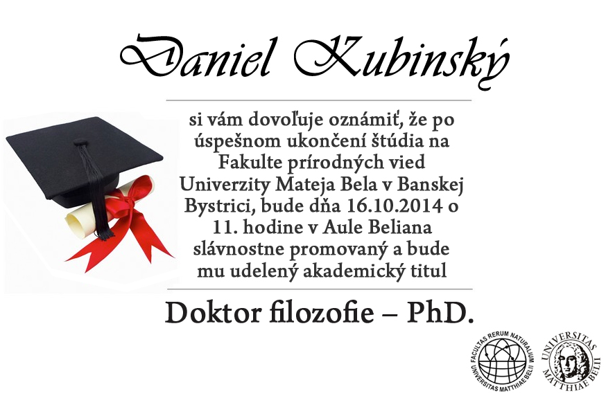 Promočné oznámenie FPV UMB Banská Bystrica