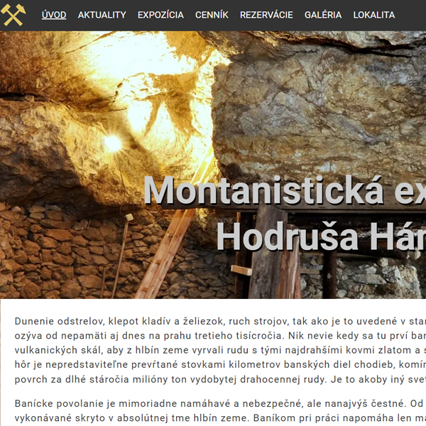 Montanistická expozícia Hodruša Hámre